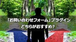 wordpressプラグインで人気のお問い合わせフォーム2点どちらがおすすめ？