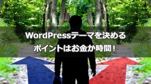 アフィリエイトで使うWordPressテーマを決めるポイントはお金か時間！