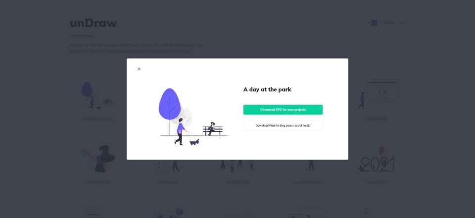 ・undrawの使い方