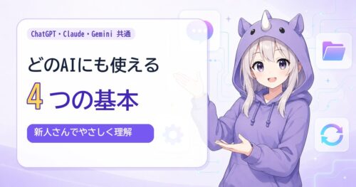 「プロンプト」「コンテキスト」「ハーネス」「ループ」って何？AIに正しく伝わる依頼の仕方【初心者向け・公式ガイド解説付き】